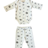 Midnight Moons Bodysuit + Pant Set