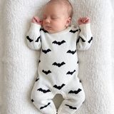 Midnight Bats Jacquard Jumpsuit