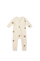 Jamie Kay Organic Cotton Bear Jumpsuit