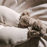 Little B's Pom Booties - Oak