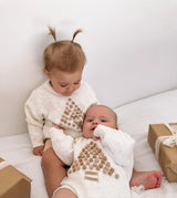 Ziggy Lou Neutral Christmas Tree Sweater