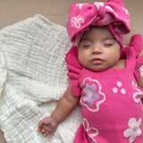 Wildflower Dreams Romper - Peony Pink