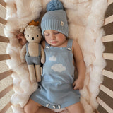 Cloud Dreams Romper - Powder Blue