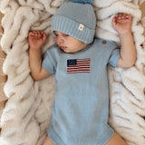 Americana Knit Romper