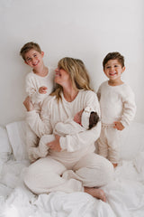 Luna + Luca Cozy Teddy Mama Set