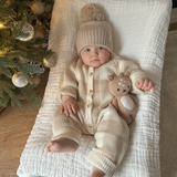 Gingham Knit Jumpsuit