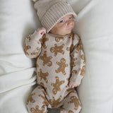 Luna + Luca Gingerbread Jumpsuit