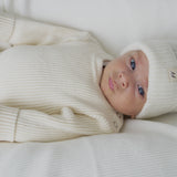 Luna + Luca Baby Rib Bodysuit - Cream