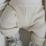 Luna + Luca Organic Booties - Black Speckle