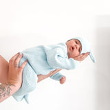 Baby Rib Henley Bundle - Powder Blue