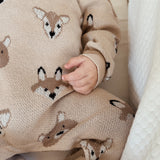 Woodland Jacquard Jumpsuit
