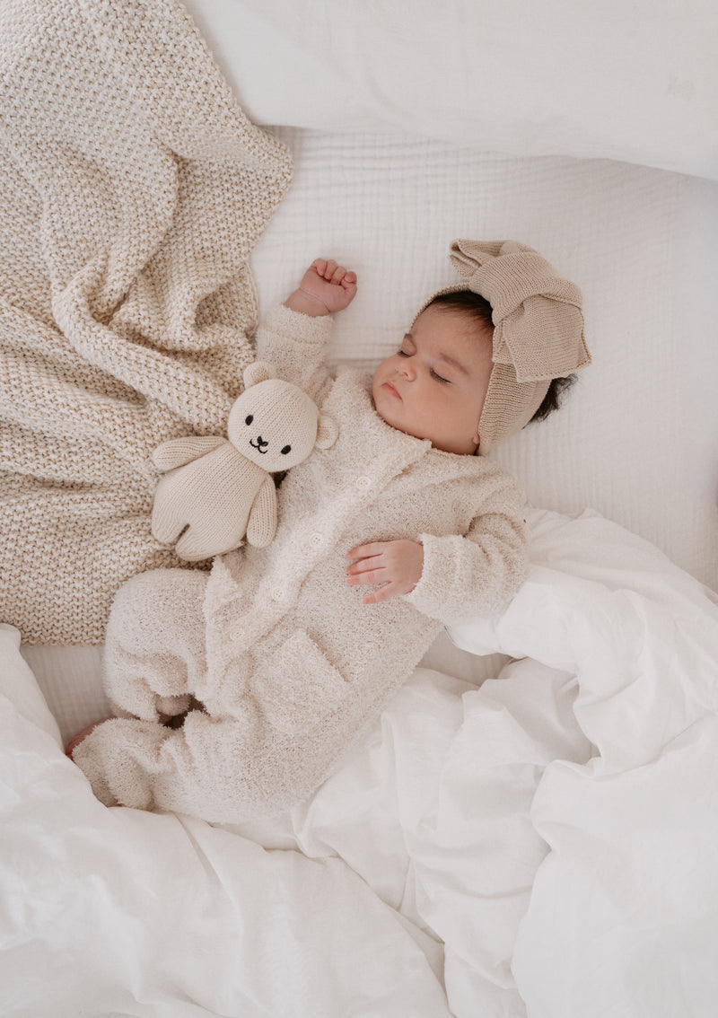 Luna + Luca Cozy Teddy Pocket Jumpsuit