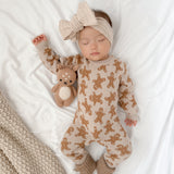 Luna + Luca Gingerbread Jumpsuit