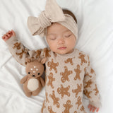 Luna + Luca Gingerbread Jumpsuit