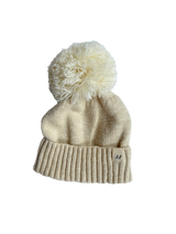Luna + Luca Pom Beanie - French Cream