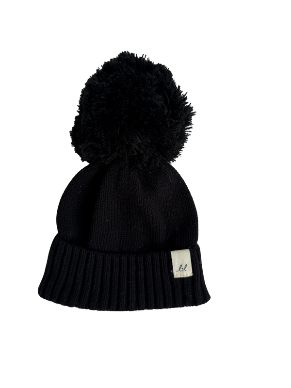 Luna + Luca Pom Beanie - Midnight