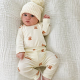 Busy Bear Bodysuit + Pant Set