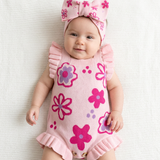 Wildflower Dreams Romper - Powder Pink