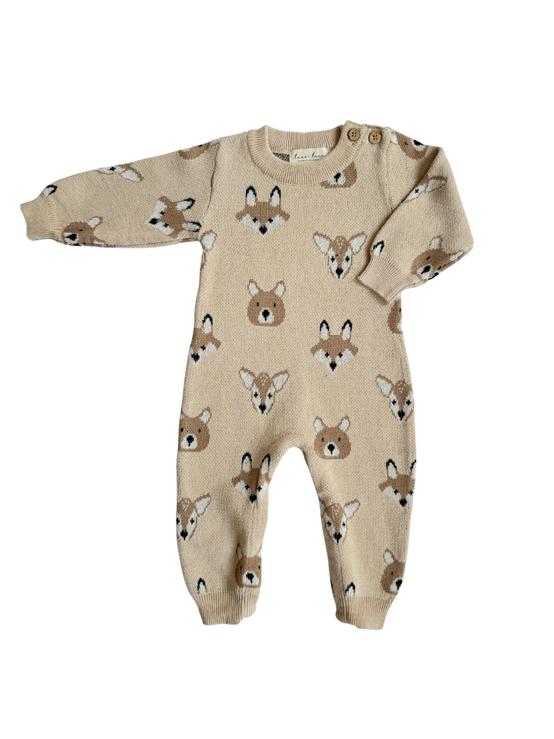 Woodland Jacquard Jumpsuit