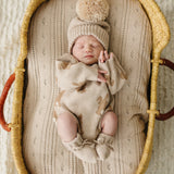 Luna + Luca Bunny Jacquard Romper