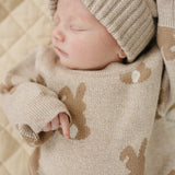 Luna + Luca Bunny Jacquard Romper