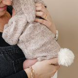 Luna + Luca Cozy Bunny Romper