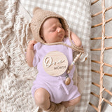 Little B's Ribbed 2-Piece Set - Violet