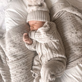 Luna + Luca Organic Booties - Natural