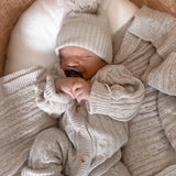 Luna + Luca Pom Beanie - Natural