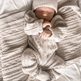 Luna + Luca Organic Booties - Natural