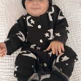 Midnight Sky Jacquard Jumpsuit