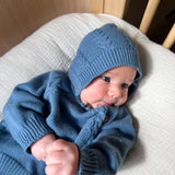 Bring Me Home Cable Knit Bundle - Denim Blue