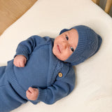 Bring Me Home Cable Knit Bundle - Denim Blue