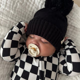 Luna + Luca Pom Beanie - Midnight