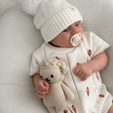 Ice Cream Embroidered Romper