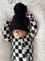 Luna + Luca Pom Beanie - Midnight