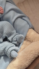 Classic Baby Blanket - Powder Blue