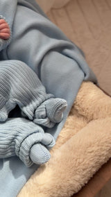 Classic Booties - Powder Blue