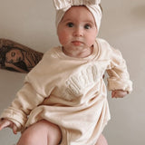 Luna + Luca Knit Bow Headband - Off-White