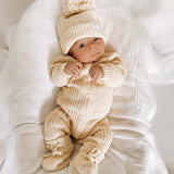 Ziggy Lou Classic Knit Romper - Honey
