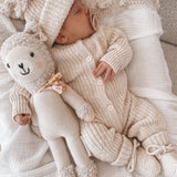 Ziggy Lou Classic Knit Romper - Honey