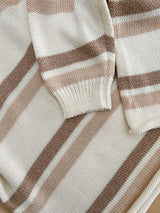 Ziggy Lou Pullover Sweater - Clay Stripes