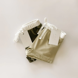 OAT CO Euro Style Swim Trunks - Khaki