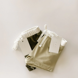 OAT CO Euro Style Swim Trunks - Khaki