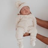 Ziggy Lou Classic Knit Romper - Honey