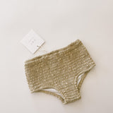 OAT CO High Waisted Bikini Bottoms - Sand