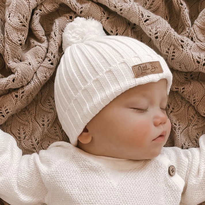 Baby ribbed deals beanie