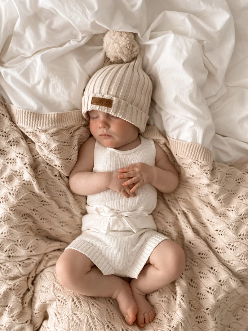 Little B's Tank + Short Set - Milk