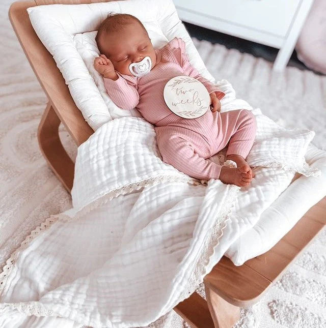 Gauze top blanket baby