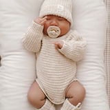 Ziggy Lou Beanie - Chunky Textured Honey